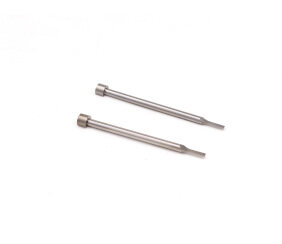 Alloyed coldwork vacuum nitriding mold components tooling ejector pins/fine diameter 0.5-10 flat ejector pin