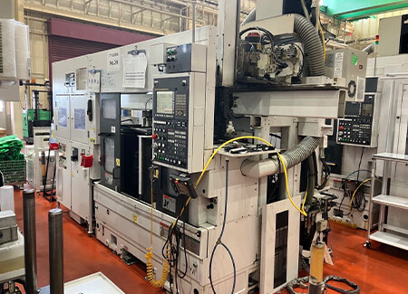 泷泽双主轴数控车床