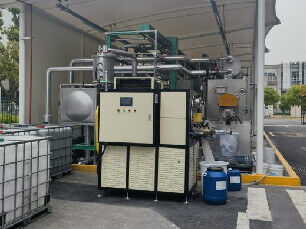 马来西亚MVR母液废水客户处理现场