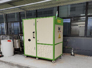 On-site treatment of domestic developer wastewater client