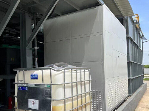 Chemical wastewater from Indonesia