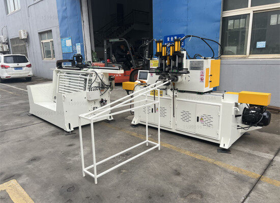 伺服双弯机自动上料