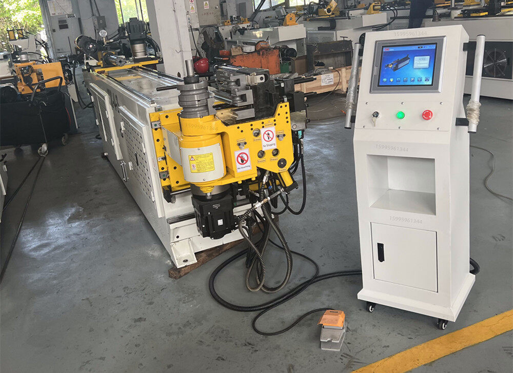 38CNC-4A-2S伺服双层膜加推弯弯管机